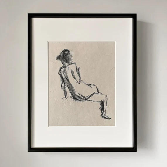 LADY SITTING | Etsy | Etsy (US)