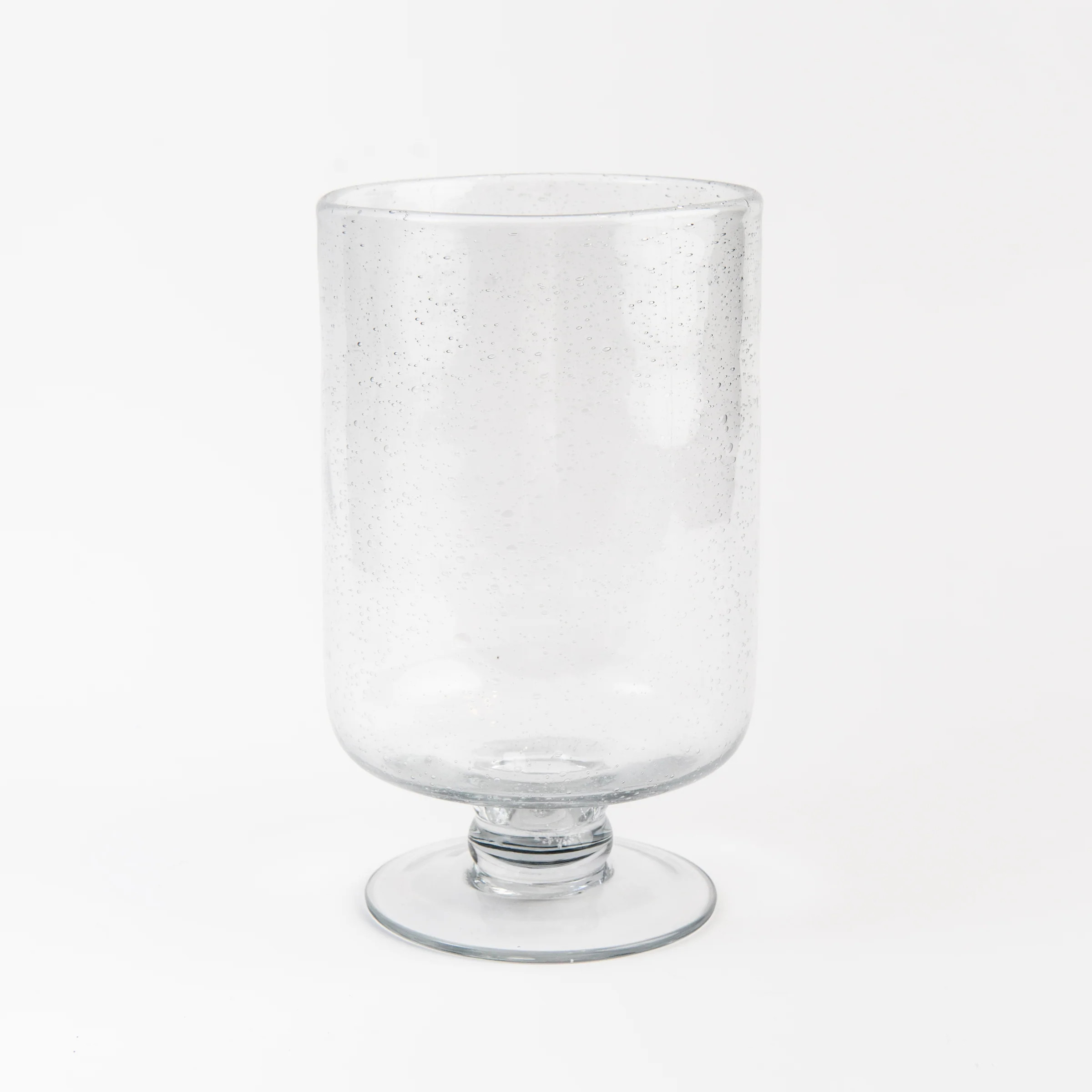 Bubble Glass Hurricane, Medium | The Addison West