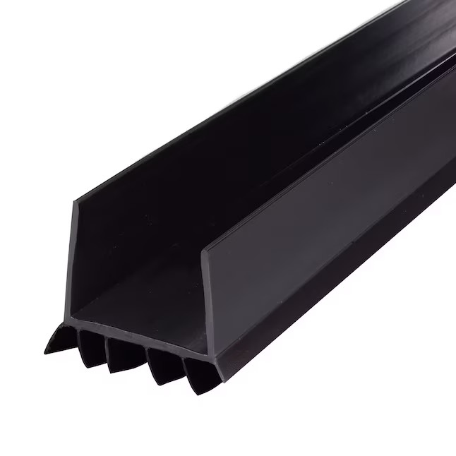 M-D 3-ft x 1-3/4-in Black Matte Vinyl Door Weatherstrip | Lowe's