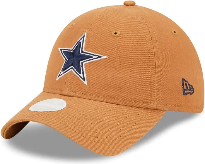 New Era Women's New Era Brown Dallas Cowboys Core Classic 2.0 9TWENTY Adjustable Hat | Nordstrom | Nordstrom