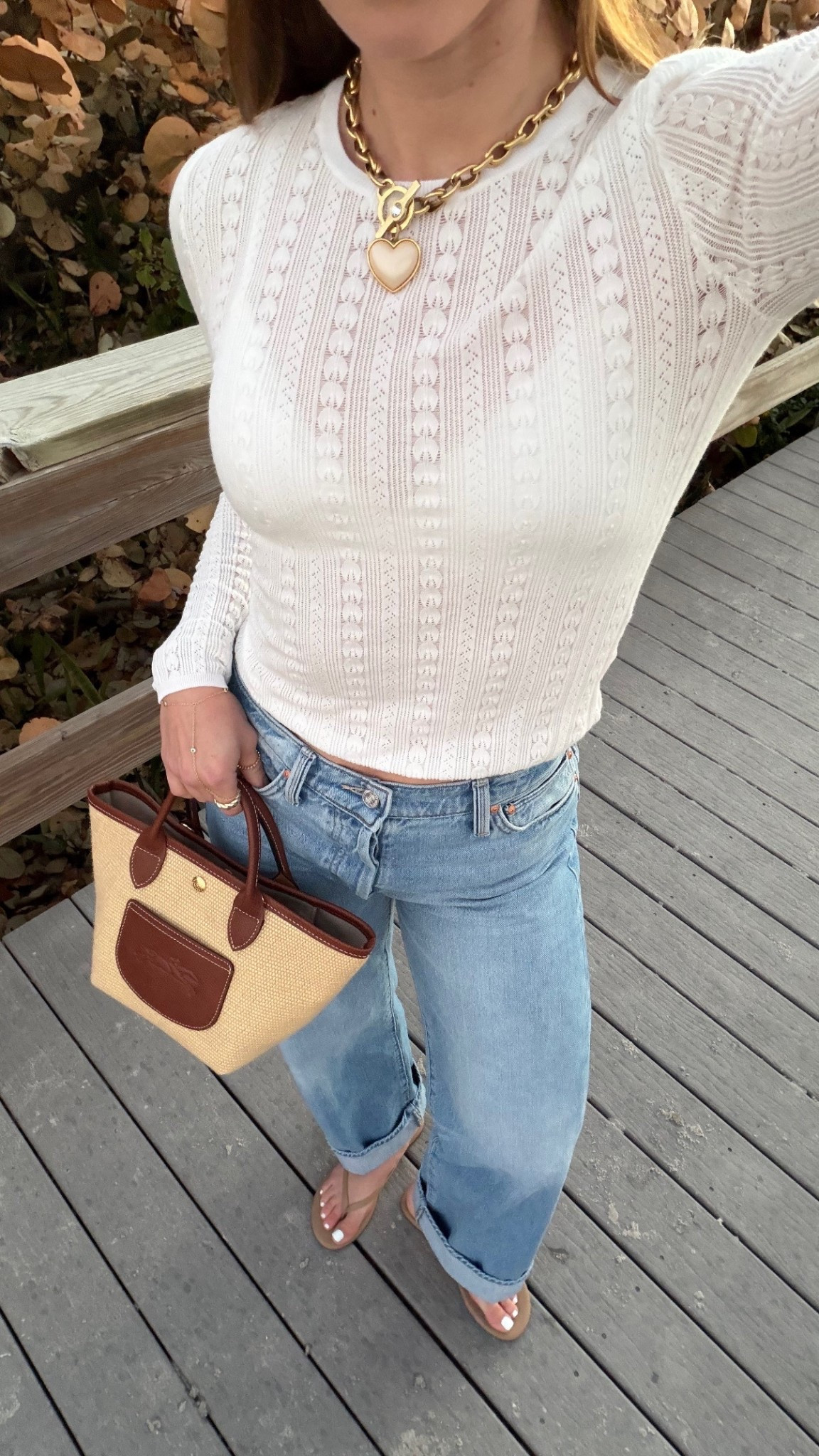 2/16/26 Casual beach dinner outfit 🌊✨

Easy, elevated, and perfect for a warm Florida night. Linking my Longchamp bag, my knit top from 7 For All Mankind, my Mother jeans, my Amazon bralette layered underneath, and my TKEES sandals.

Lightweight, effortless, and just dressy enough for dinner by the water.

#LTKgrwm #LTKootd