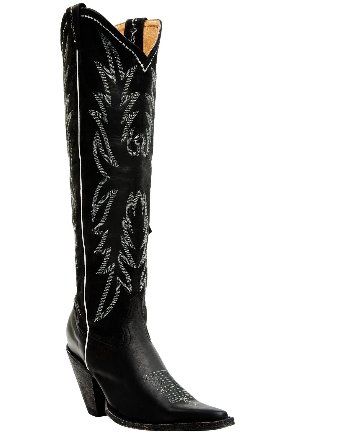Idyllwind Women's Gwennie Nilo Tall Leather Western Boot Snip Toe Black - Fueled by Miranda Lambe... | Walmart (US)