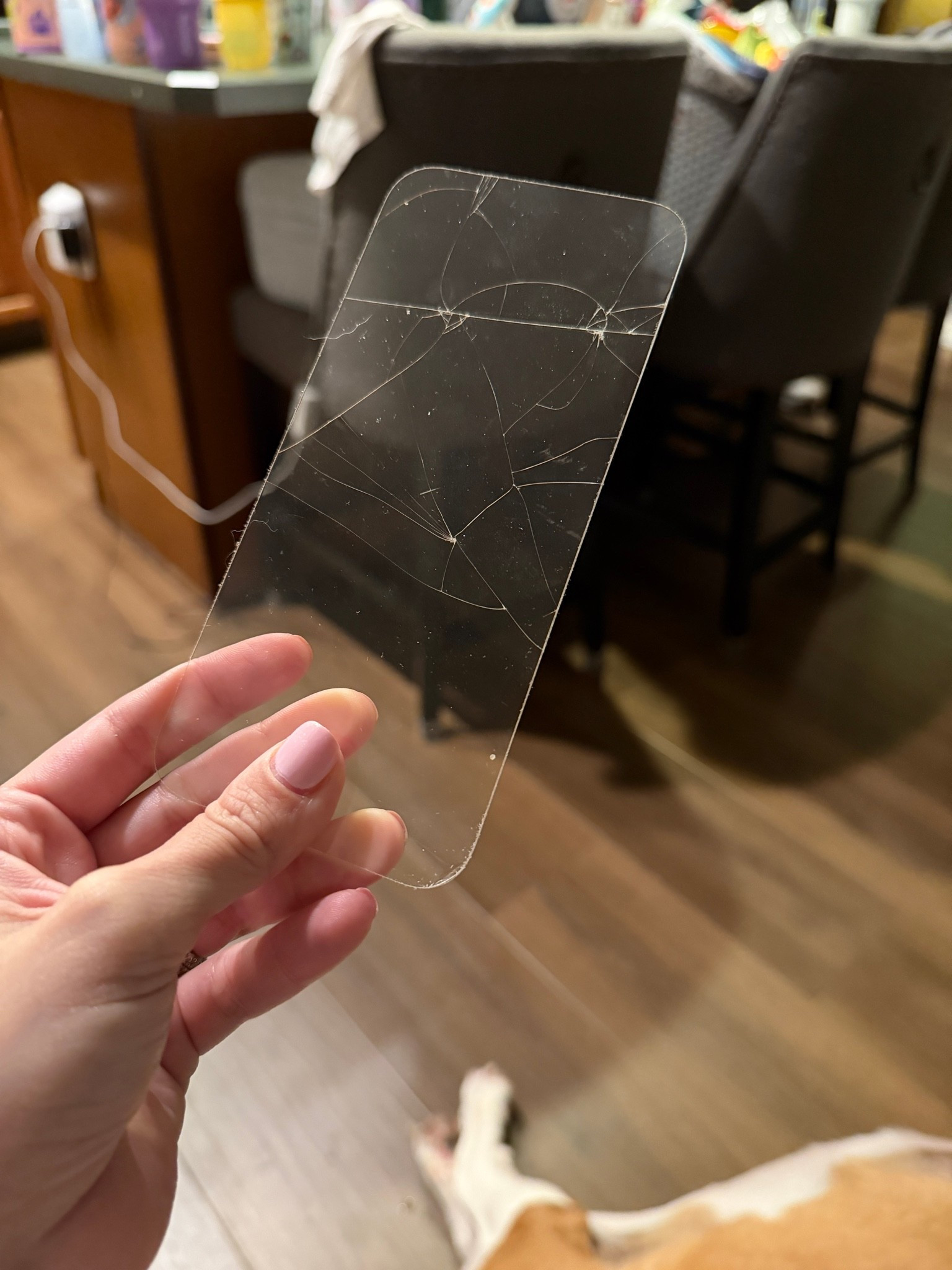 This screen protector literally saved my new iPhone! Little boys are a whole different ballgame. My son is like Hercules 🤣
