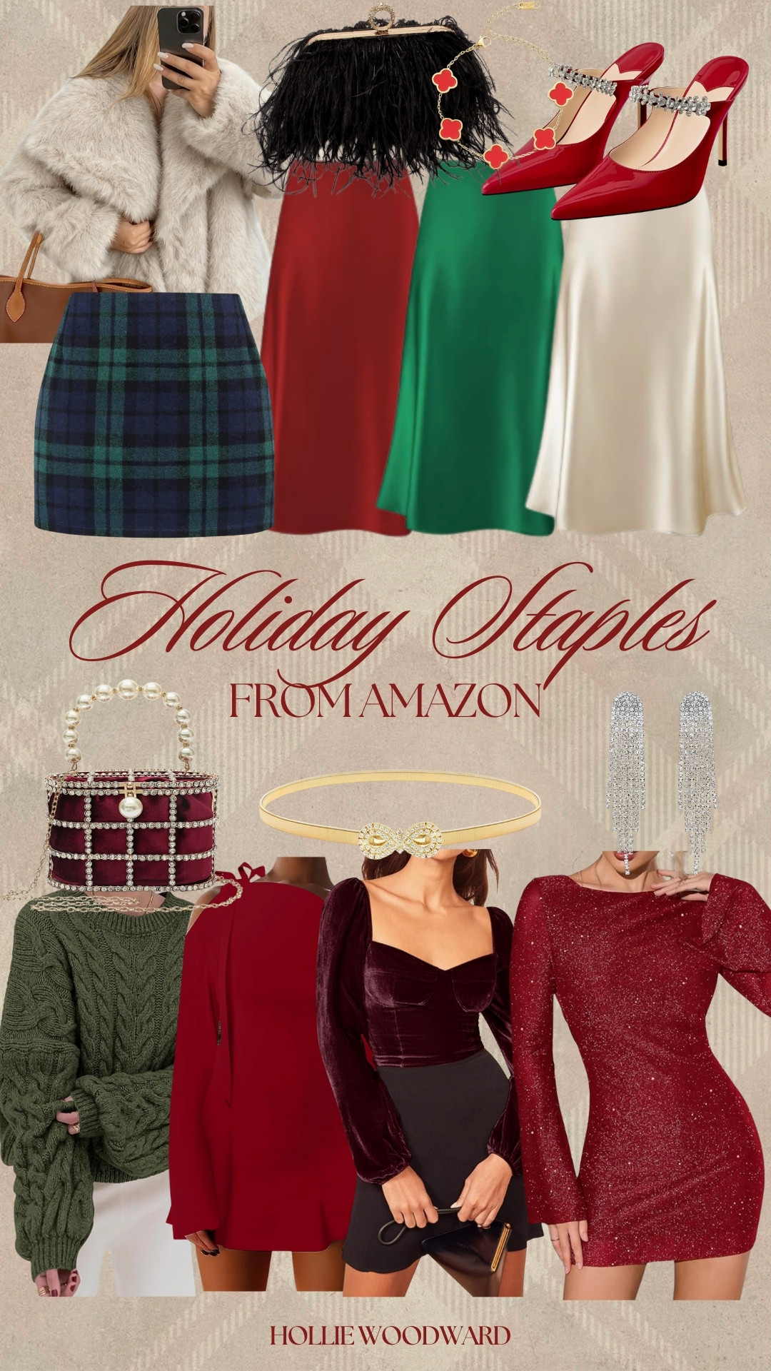 holiday outfit staples & all from amazon ✨ 

 #LTKHoliday #LTKSeasonal #LTKFindsUnder100