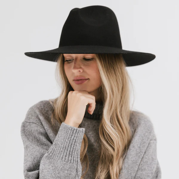 Scottie Wide Brim Fedora | Gigi Pip