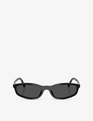 MU A06S branded acetate sunglasses | Selfridges
