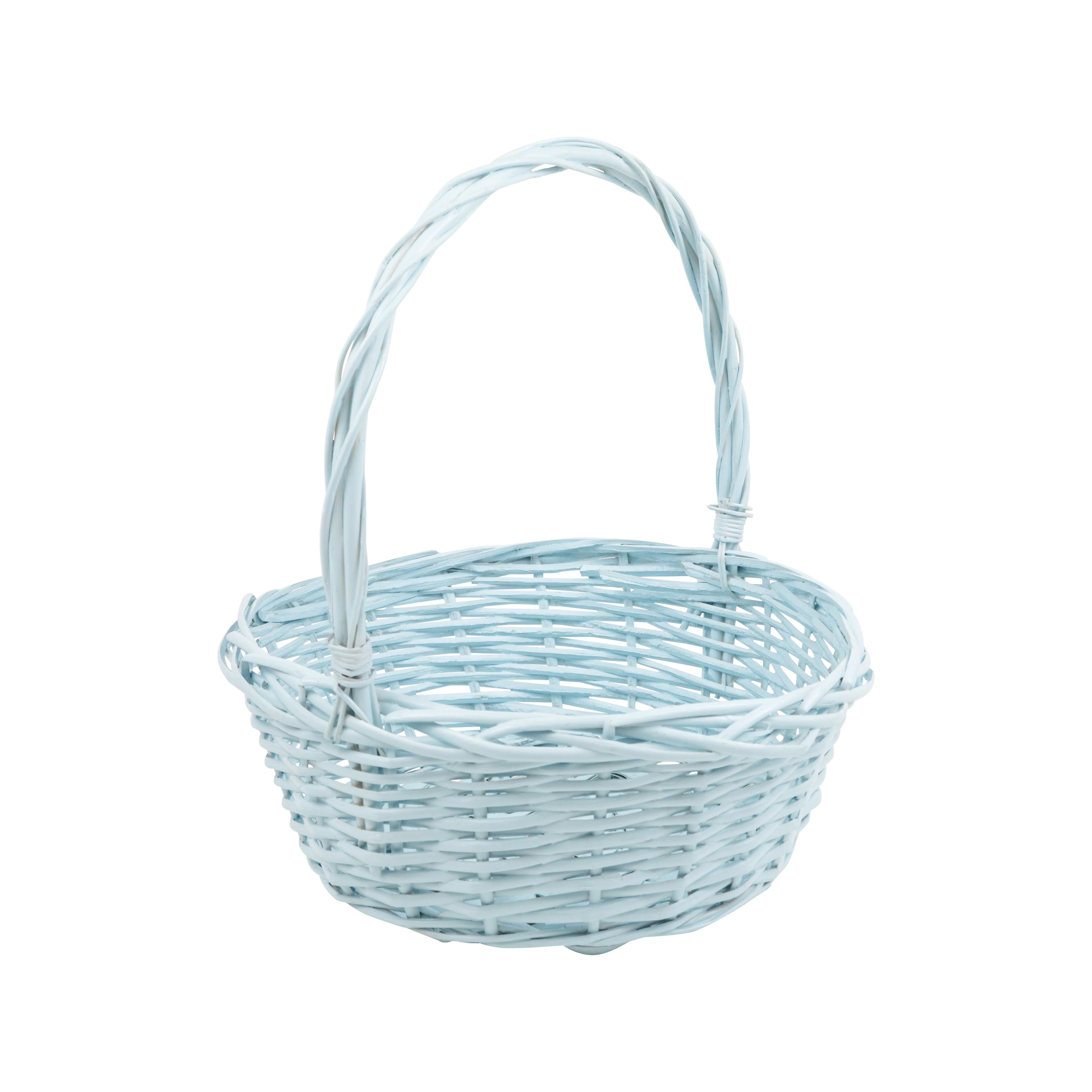 Easter Basket (Round) - Blue | The Beaufort Bonnet Company