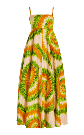 Exclusive Sun Shack Tie-Dyed Woven Maxi Dress | Moda Operandi (Global)