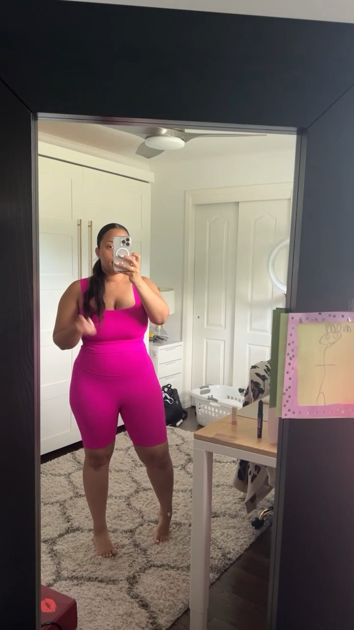 Cozy cute biker set from target!

#LTKfit #LTKfamily #LTKcurves