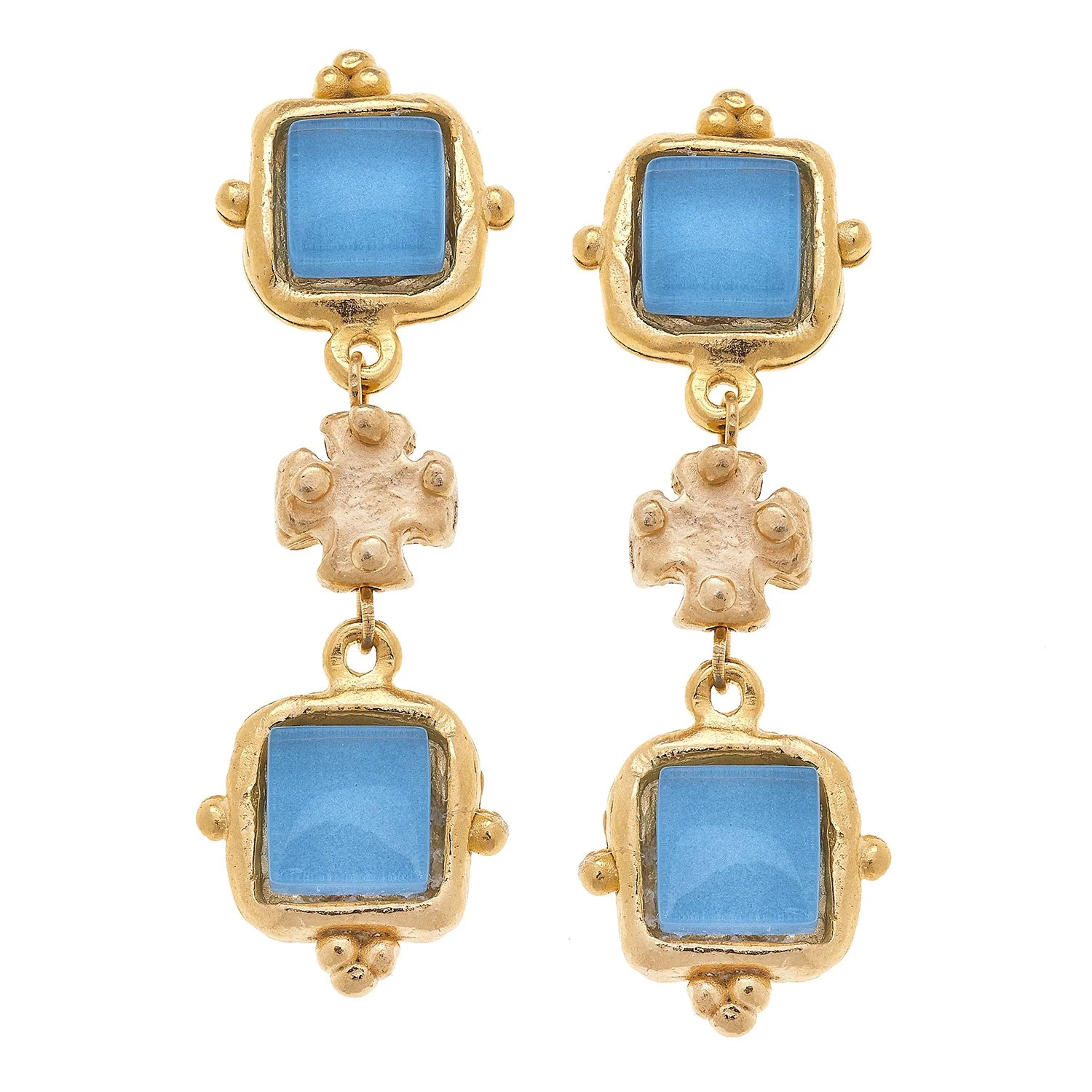 Charlotte Deux Tier Earrings | Susan Shaw