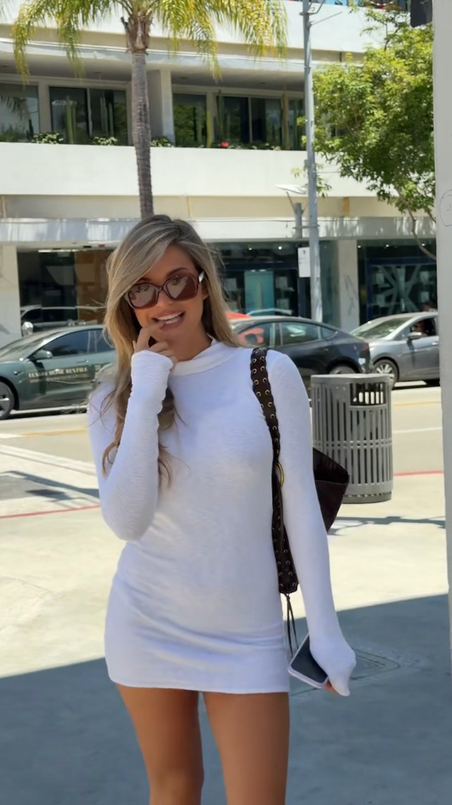  strolling’ around 🤍✨ sharing similar dresses & accessories! 

 