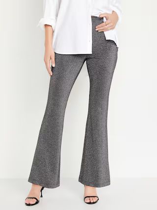 High-Waisted Pull-On Flare Pants for Women | Old Navy (US)