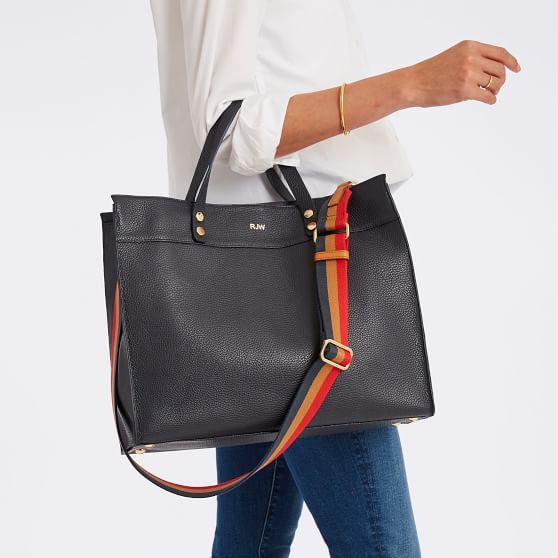 Essential Leather Tote | Mark and Graham