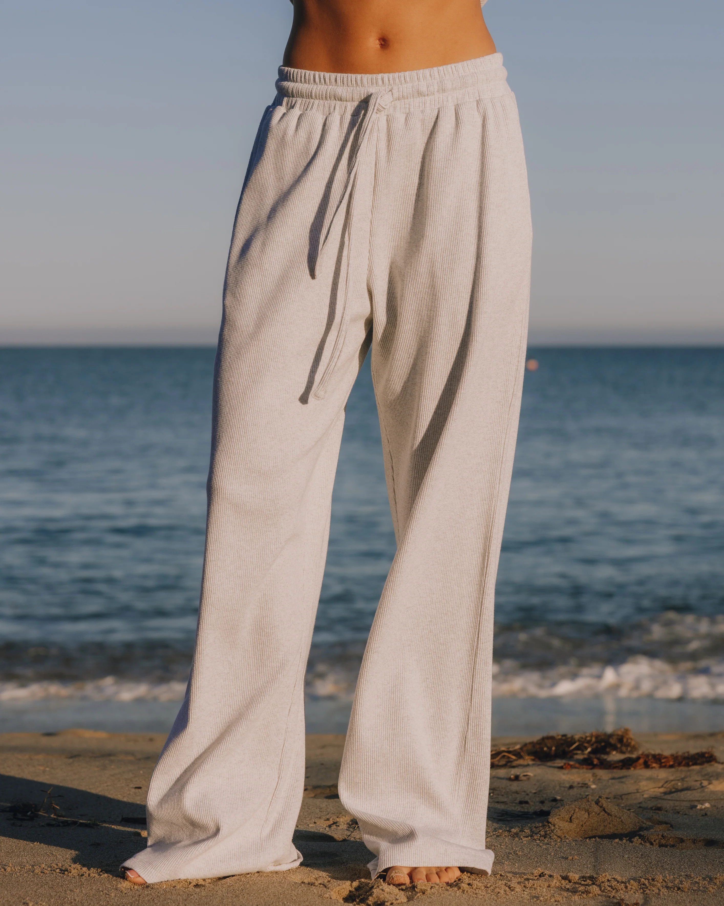 Thermal Resort Pants - Light Grey | Daily Drills LLC