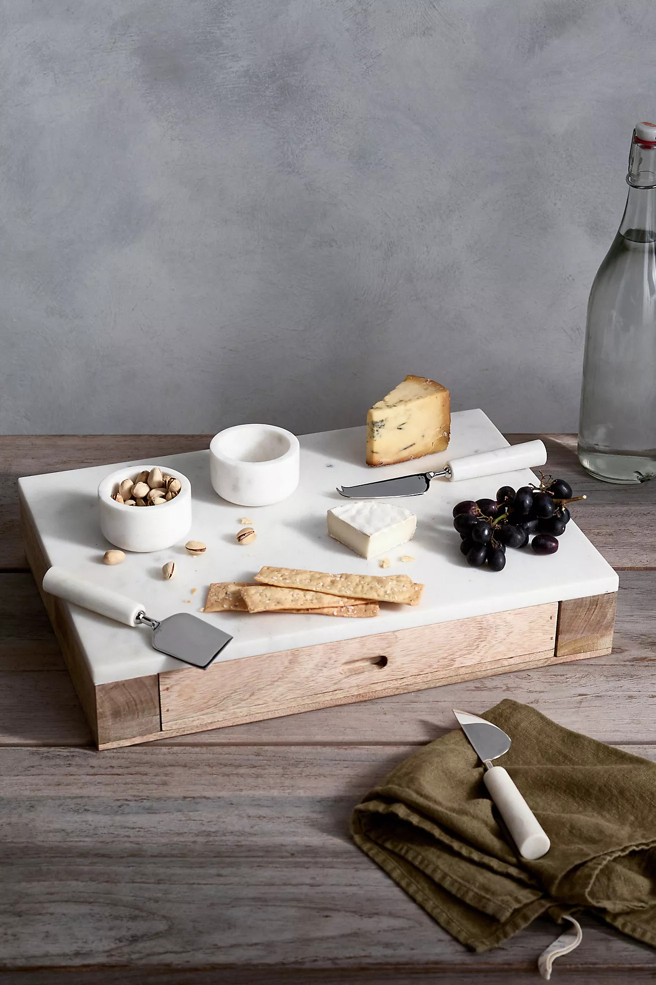Marble Top Serving Board Set | Anthropologie (US)