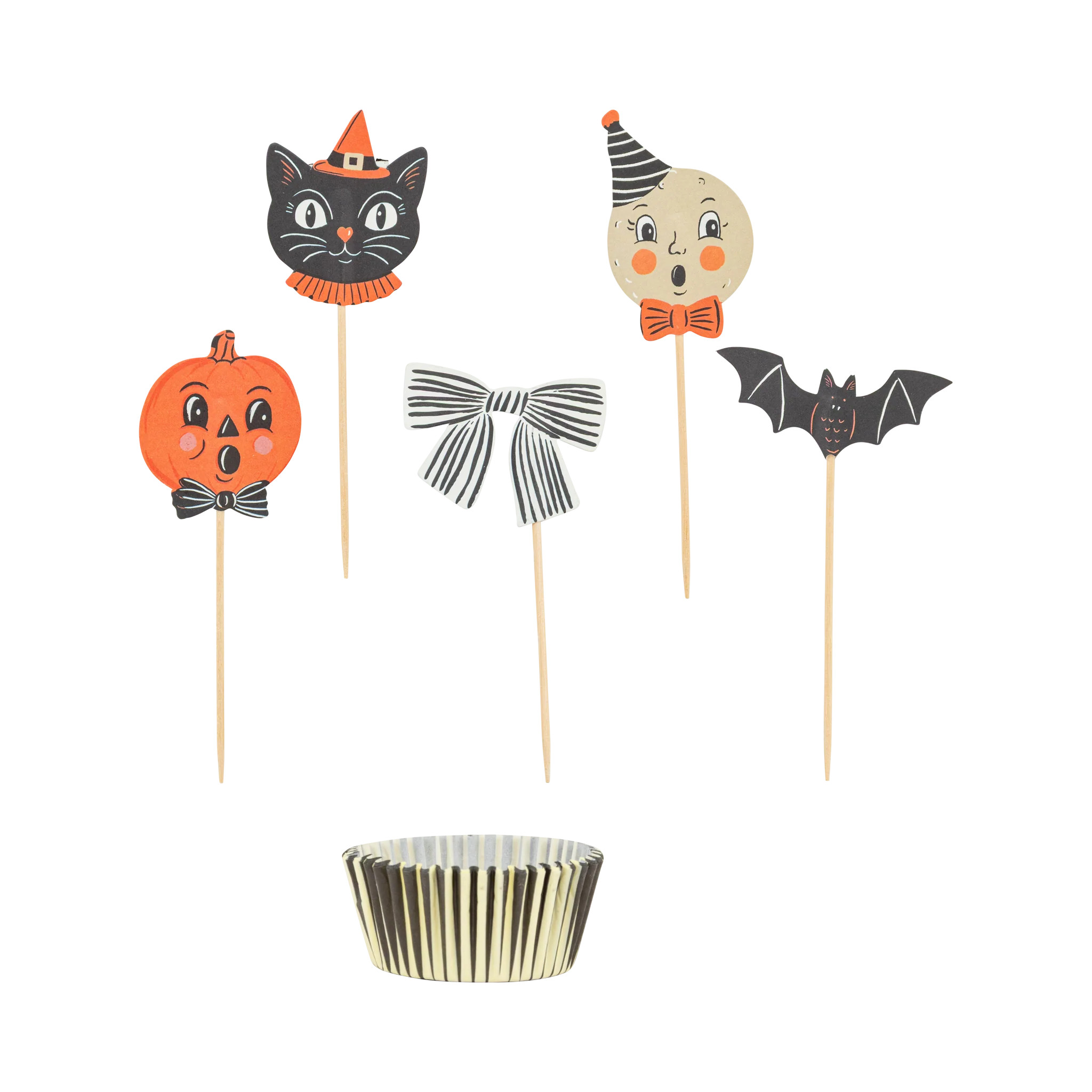 Vintage Halloween Characters Cupcake Kit | My Mind's Eye