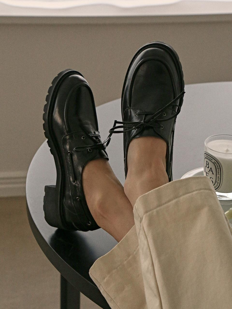 Handcrafted Premium Leather Boat Shoes Loafer | W Concept (US)