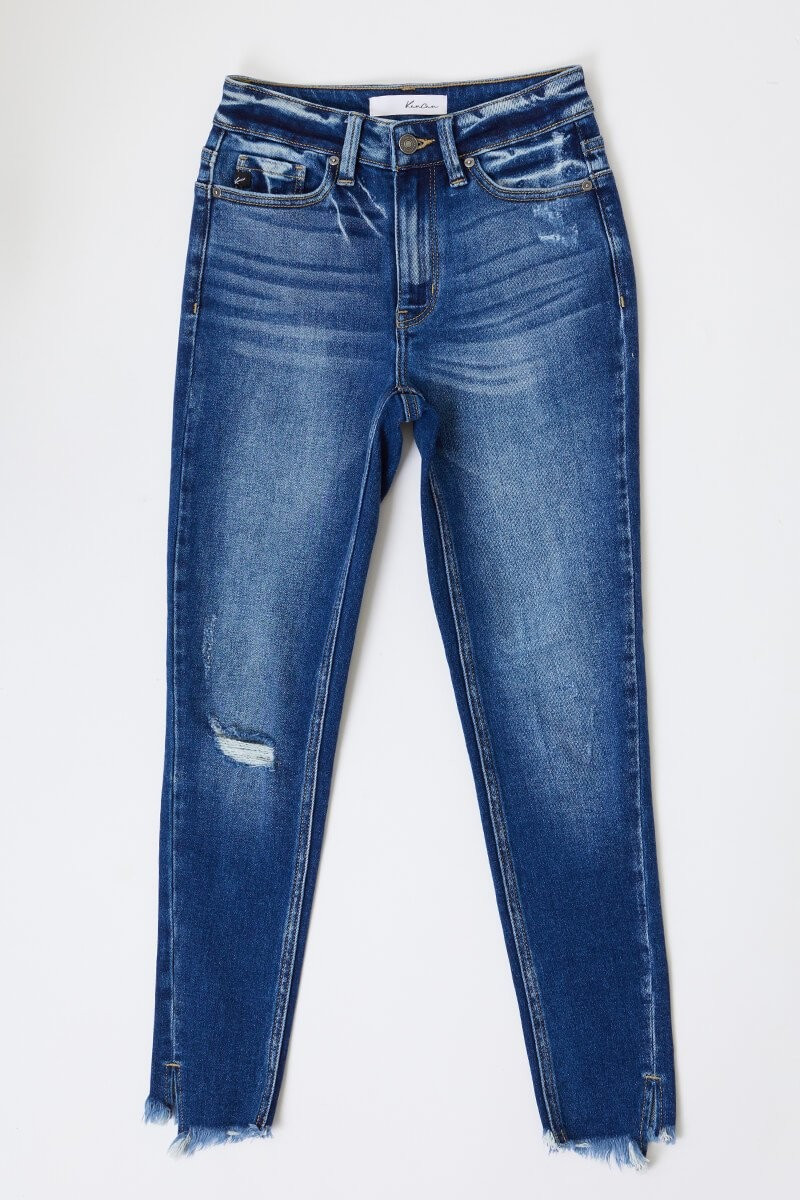 Jordan High Rise Ankle Skinny Jeans | Kancan USA