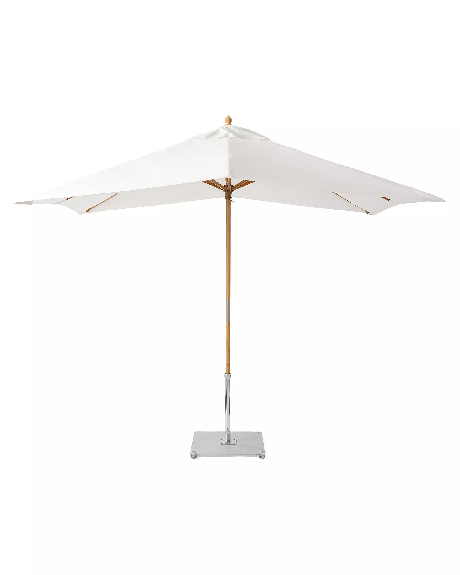 Teak Market Umbrella | Serena and Lily