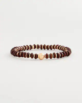 Women's Wooden Charm Stretch Bracelet in Brown | Chico's | Chico's