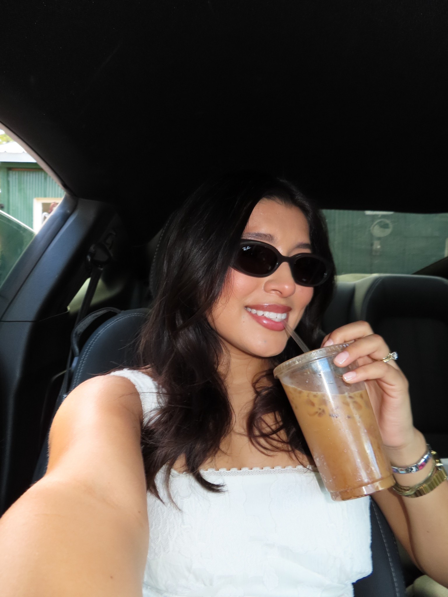 Shades & Dress link. 🤍 #sunglasses #fall #dress #date 