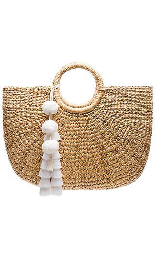 JADEtribe Large Basket Tote in White | Revolve Clothing (Global)