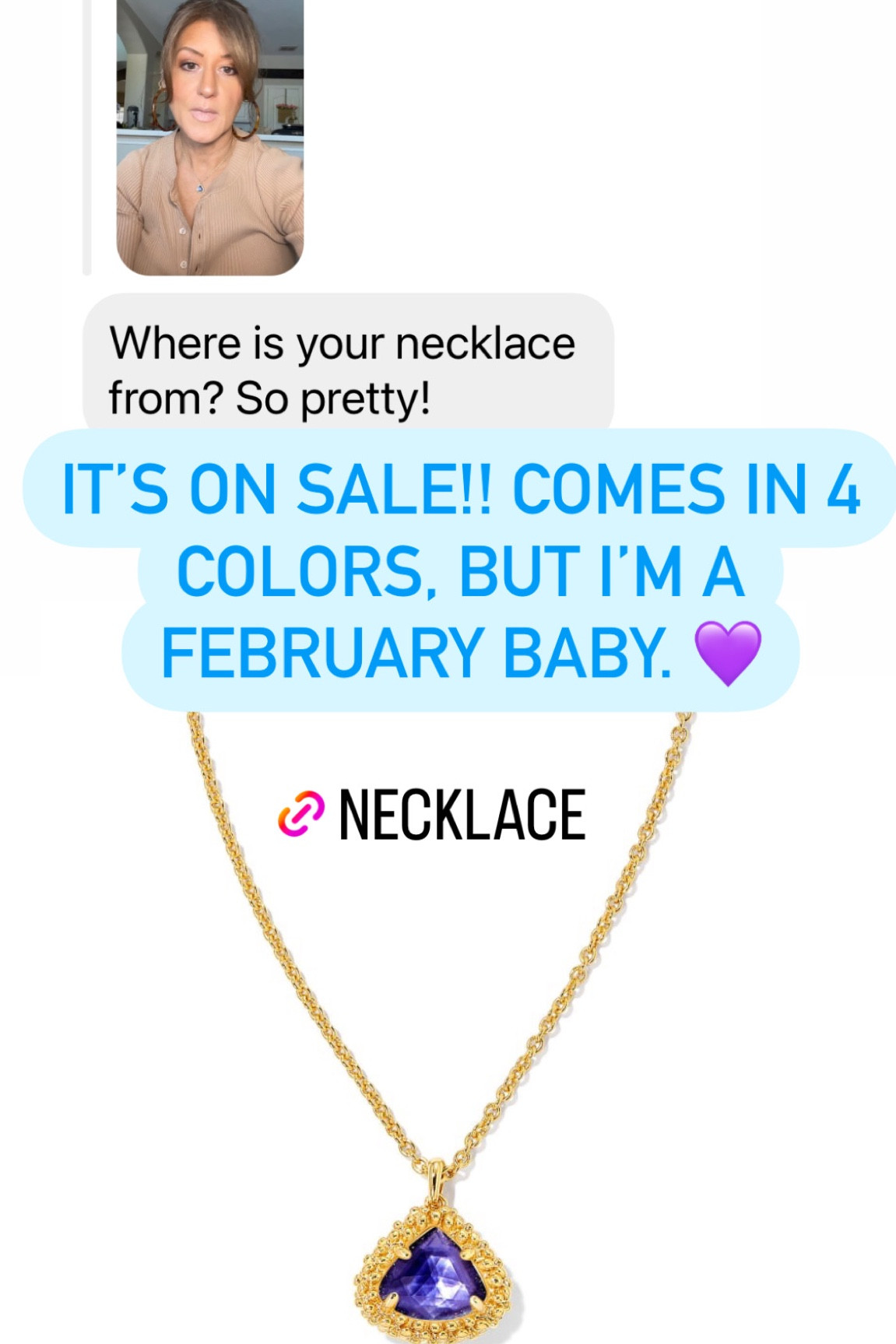 One of my favorite necklaces is on sale! 

#LTKGiftGuide #LTKsalealert #LTKHolidaySale