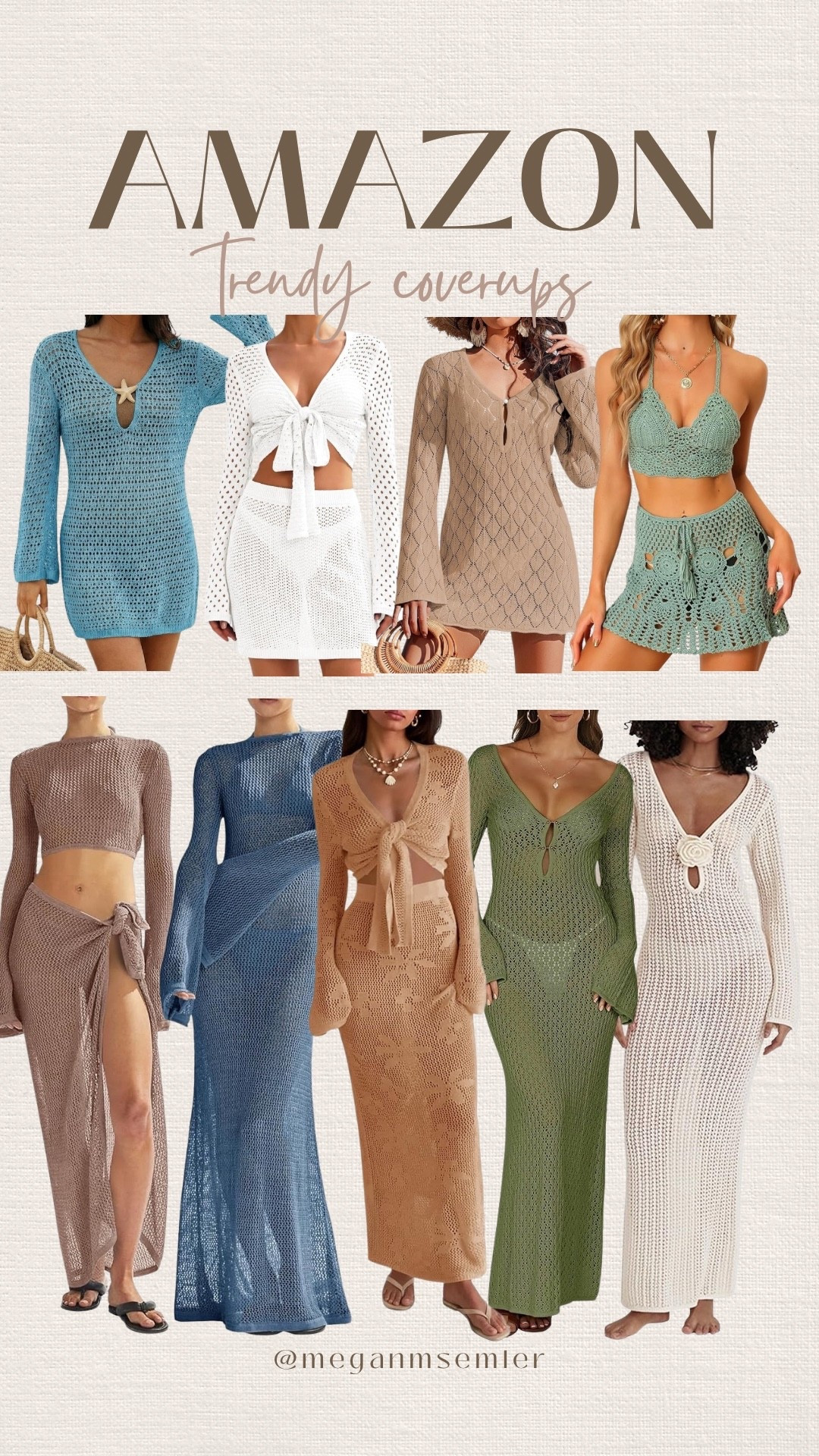 Amazon trendy coverups 

#LTKgrwm #LTKootd #LTKSwim