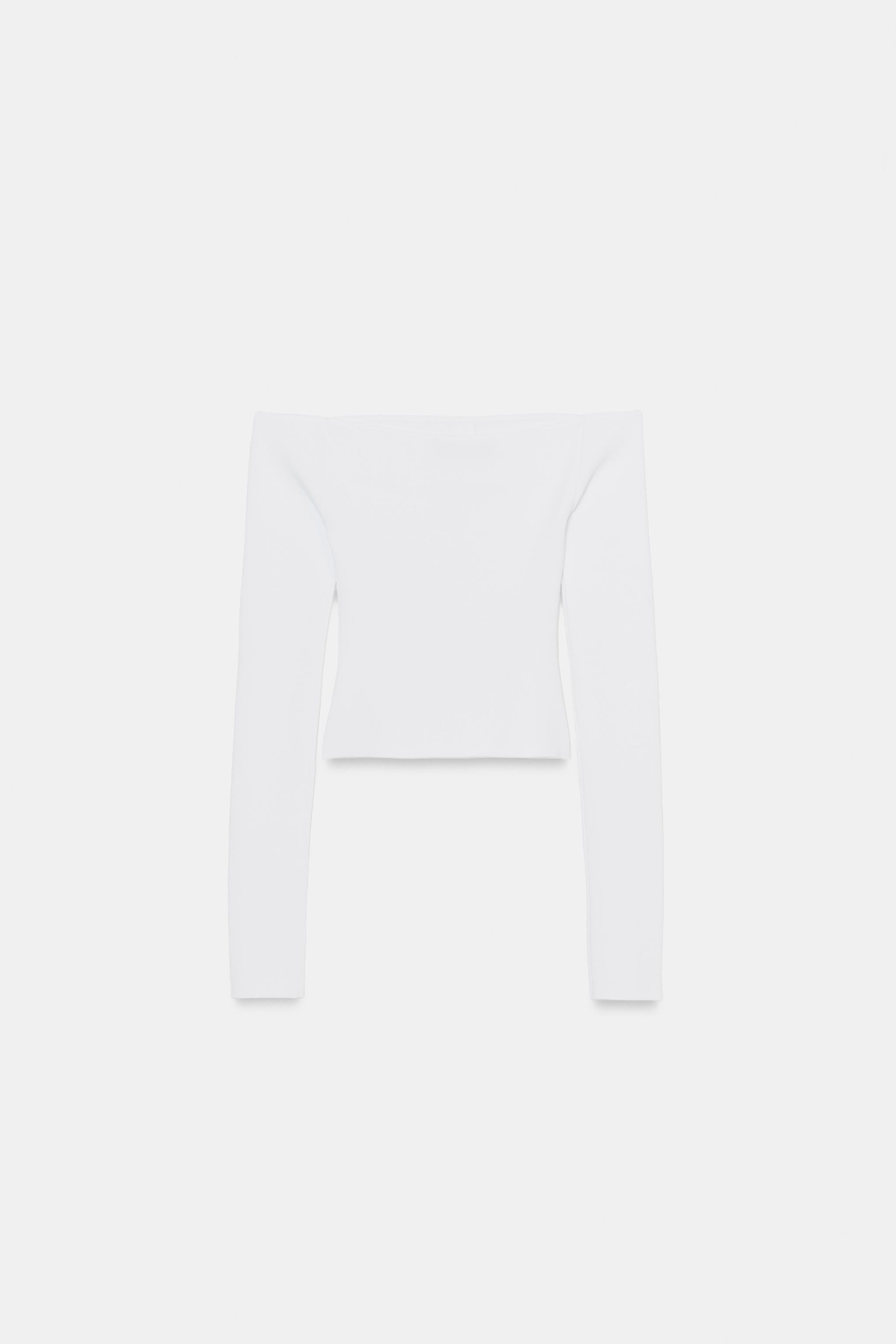 FITTED CUT OUT KNIT TOP | Zara US