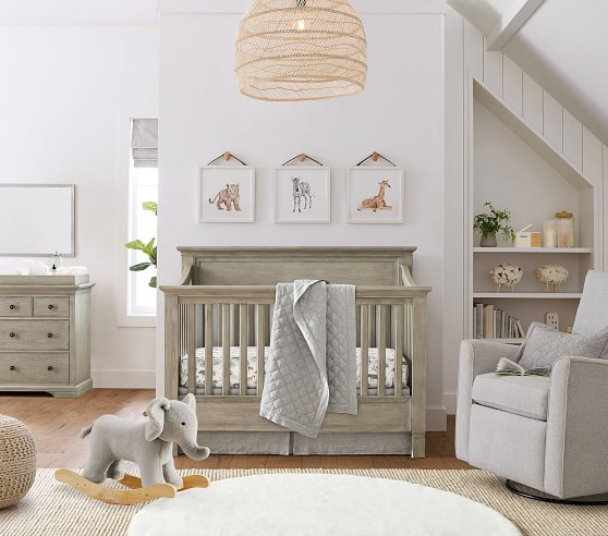Larkin 4-in-1 Convertible Crib | Pottery Barn Kids