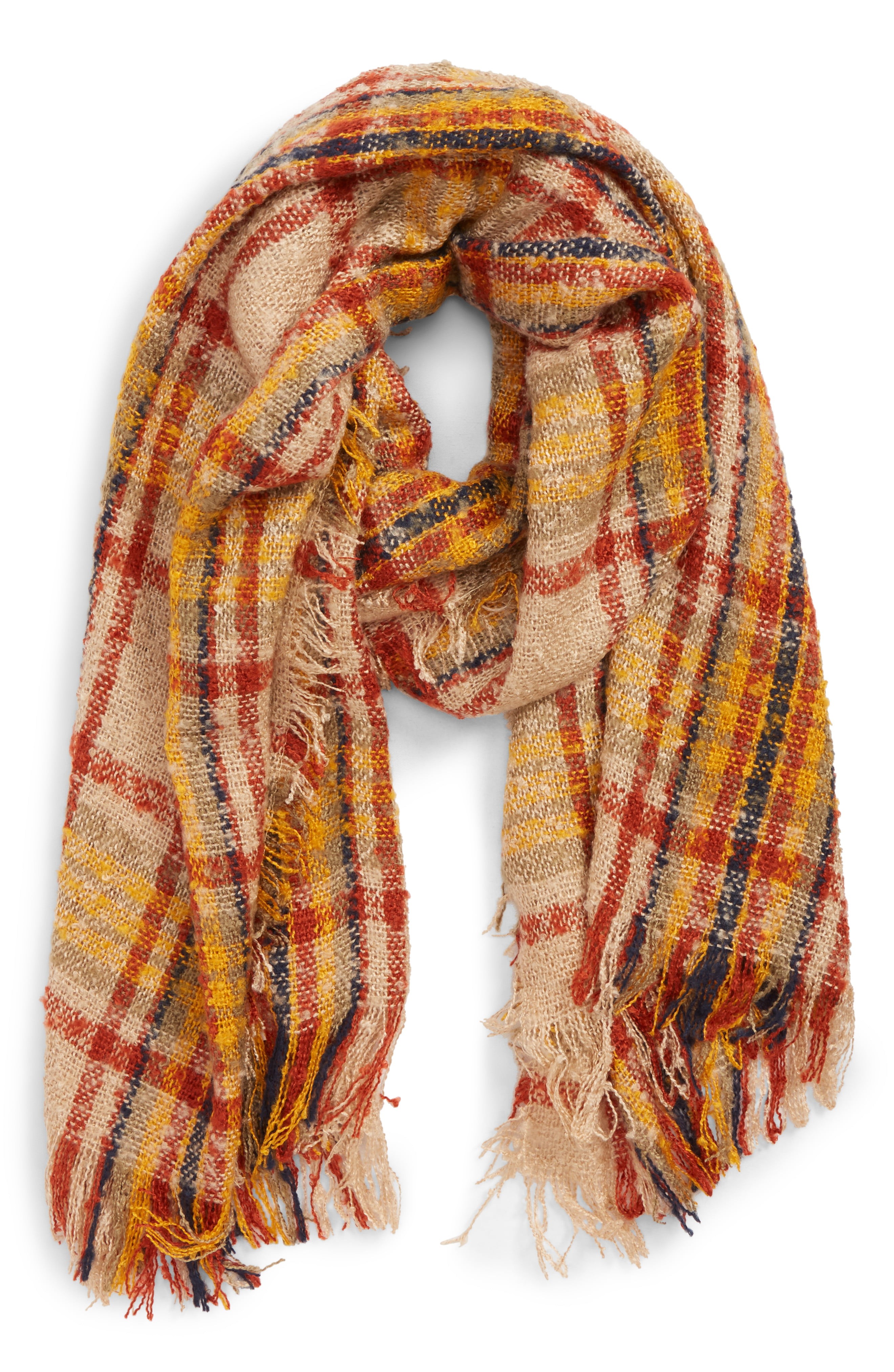 BP. Oblong Plaid Scarf | Nordstrom