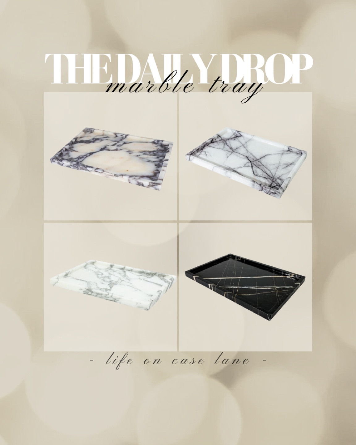 The prettiest marble tray. (The top left one is in my home.) 

Home decor, tray, shelf decor 

#LTKHome