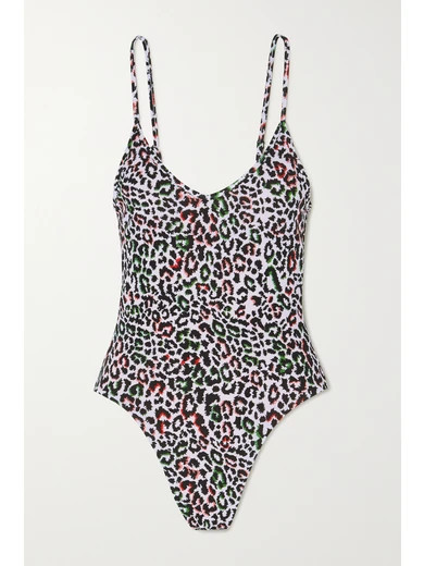 Les Girls Les Boys - Leopard-print Swimsuit - Leopard print | NET-A-PORTER (US)