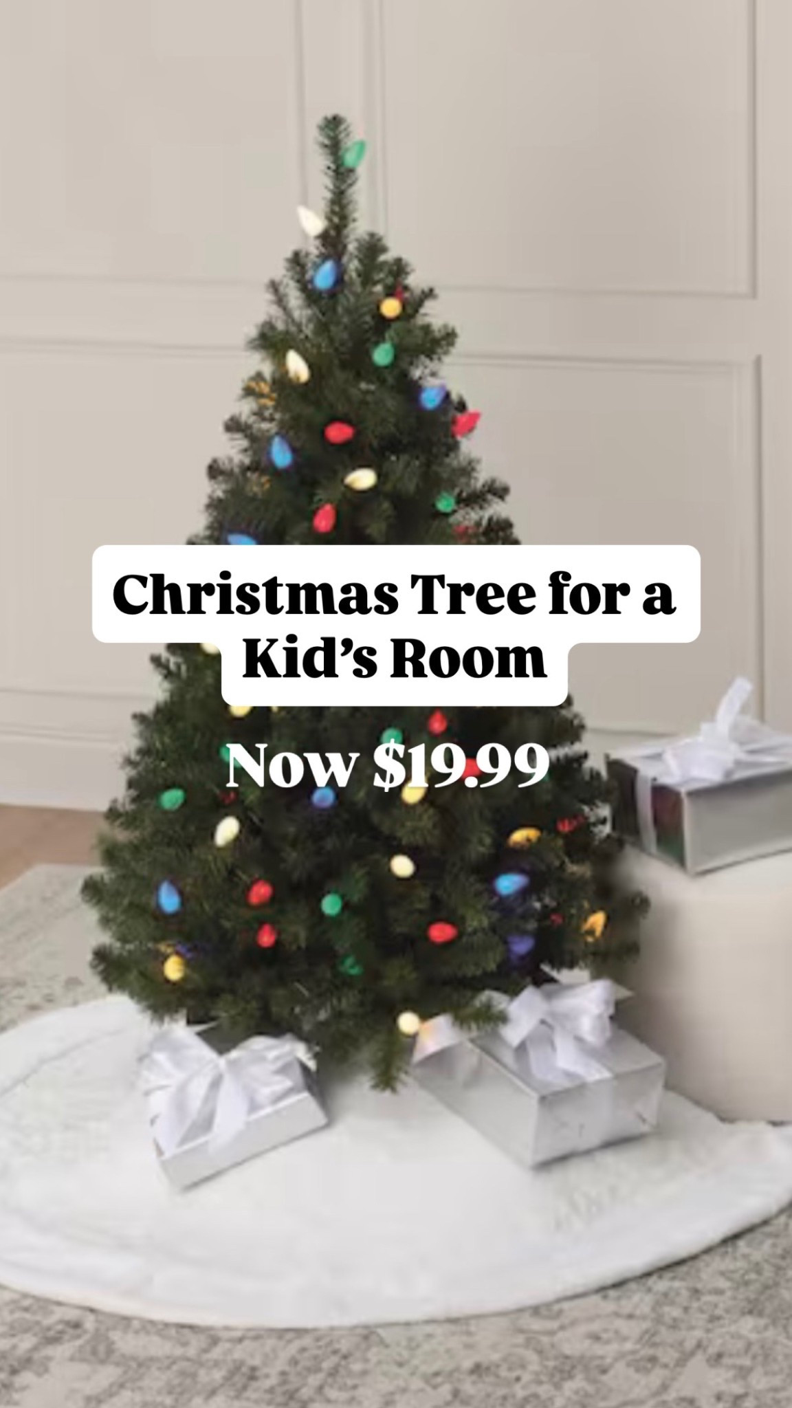 My kids have been sleeping with their trees every night. I was searching for an option for you to use in your kids’ bedrooms and found this pre-lit one on sale at Michael’s for $19.99! My store had some ready for pickup or it’s free shipping over $39

#LTKKids #LTKHome #LTKHoliday