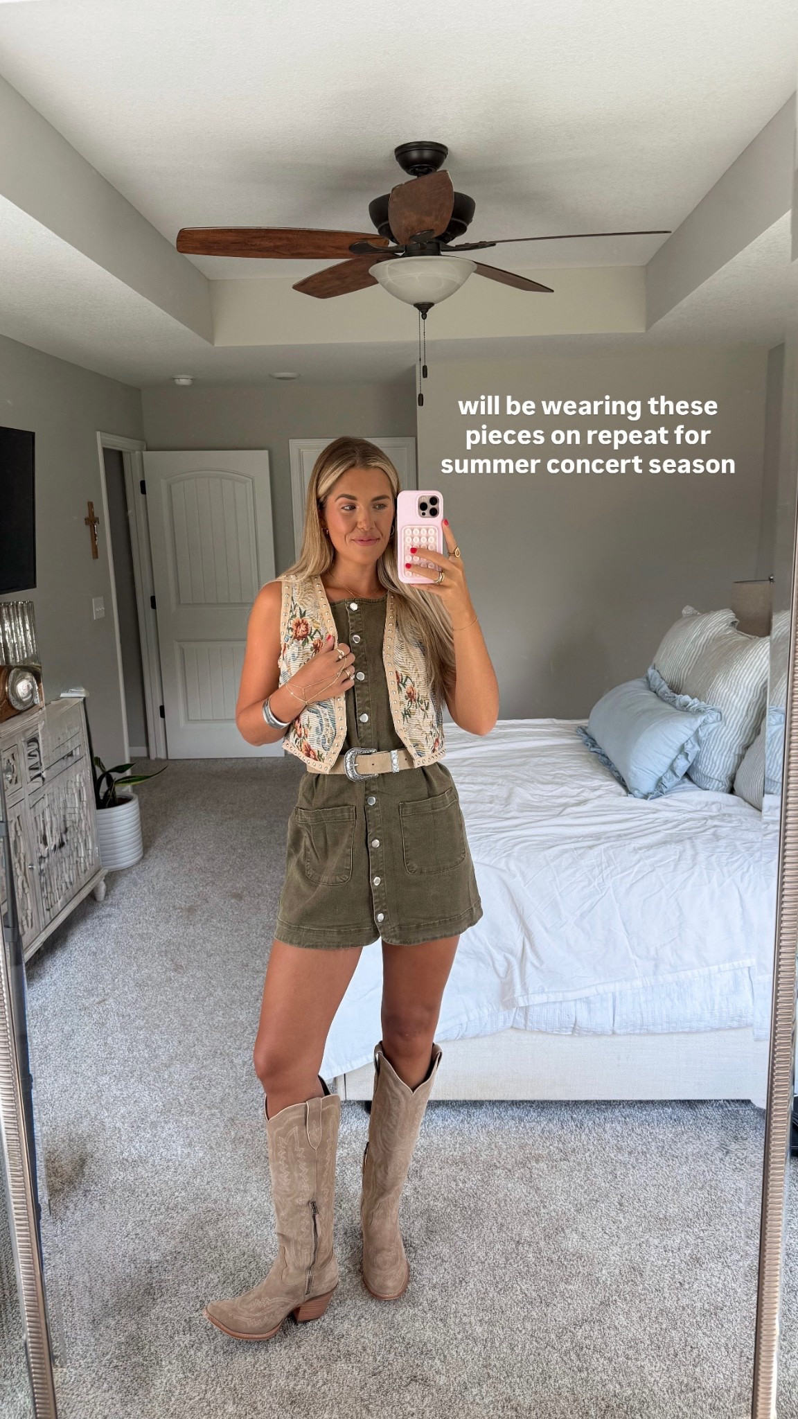 size small :) 

amazon western country concert festival stagecoach outfit 

#LTKootd #LTKTall #LTKFestival