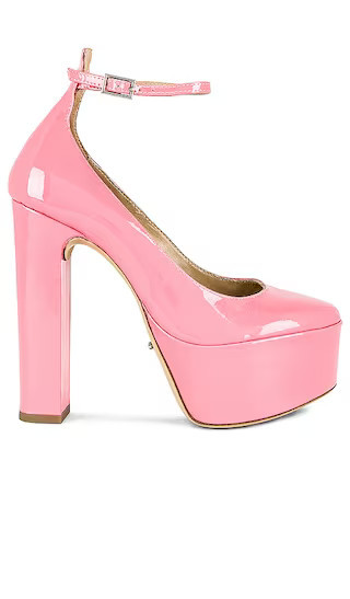 Tony Bianco Jaguar Platform Heel in Vanilla Capretto | Revolve Clothing (Global)