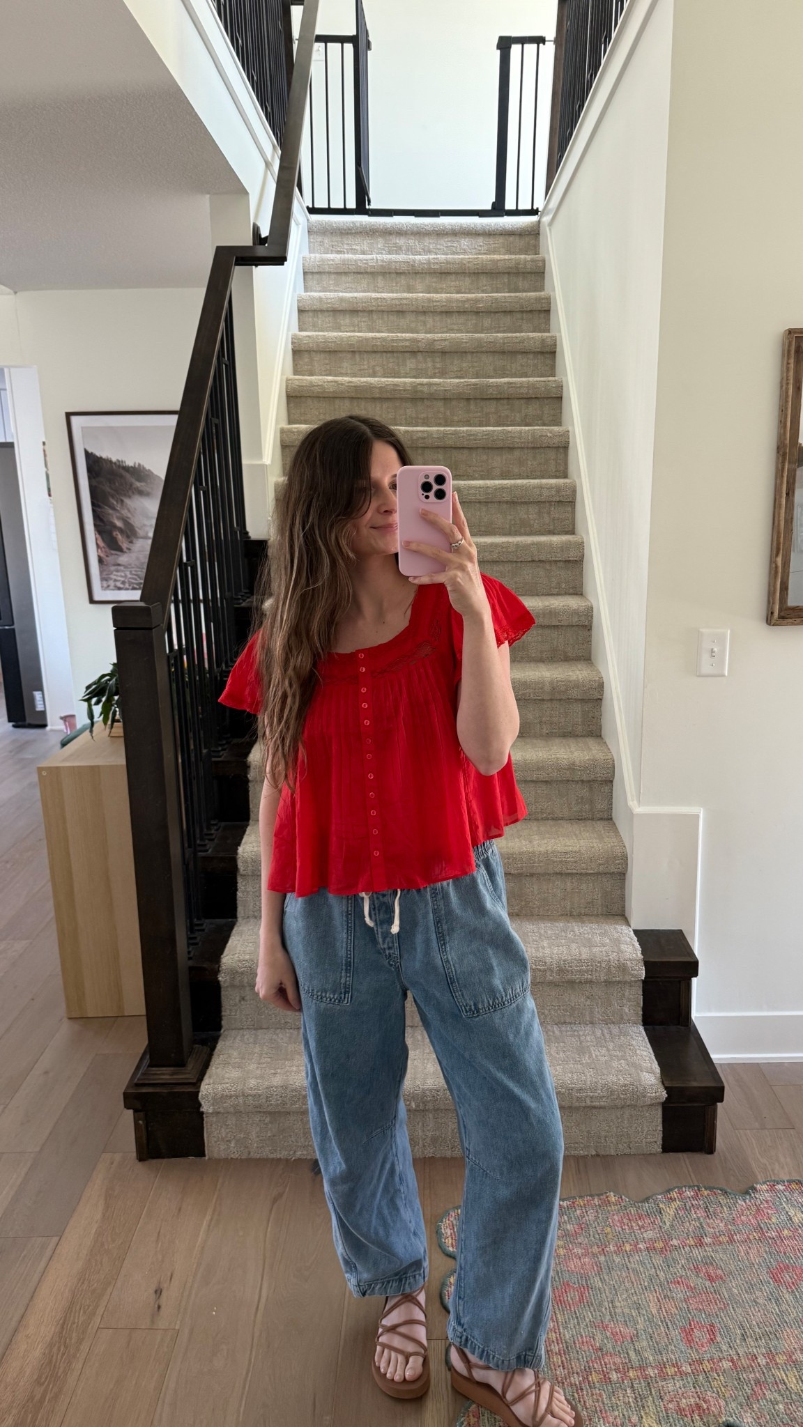 wearing a small in top and medium in pants (wore with the bump and great postpartum) 

#LTKootd