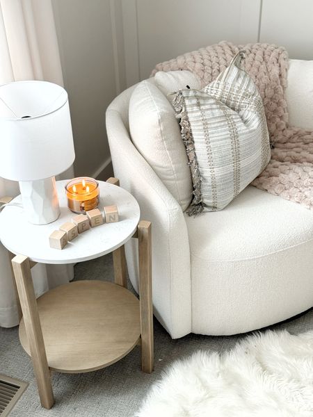 This corner spot deserves another share. This chair and end table are so good! Top sellers again this week!!

Accent chair. Side table. Lamp. Kids room decor. Kids room furniture. Room decor. Room. Accent chair living room. White boucle chair 

#LTKhome #LTKstyletip #LTKfindsunder50