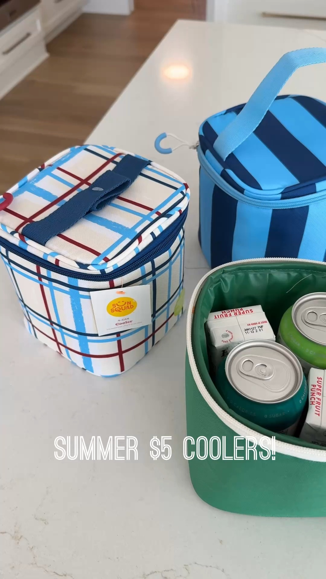 Target Sun Squad $5 coolers are perfect to bring to games, the park, beach and all the summer activities! #target @Target  #targetpartner