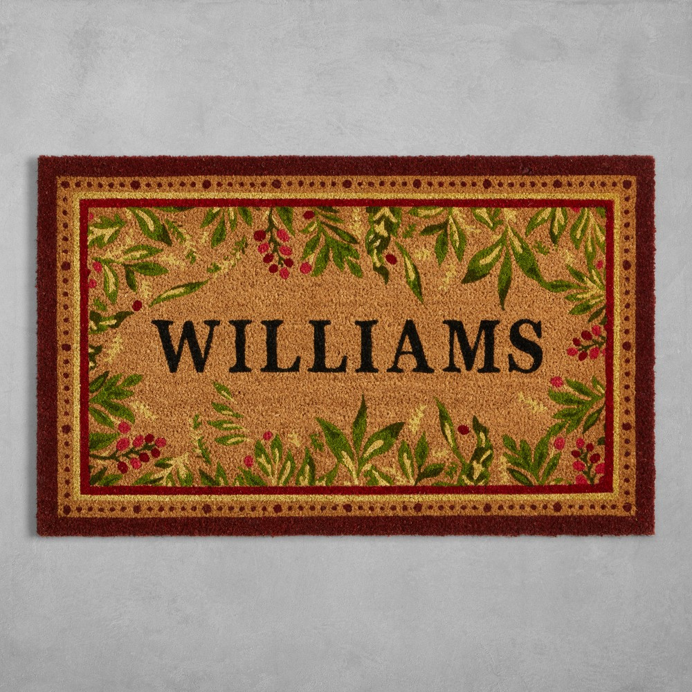 Williams Sonoma Noel Doormat | Williams-Sonoma