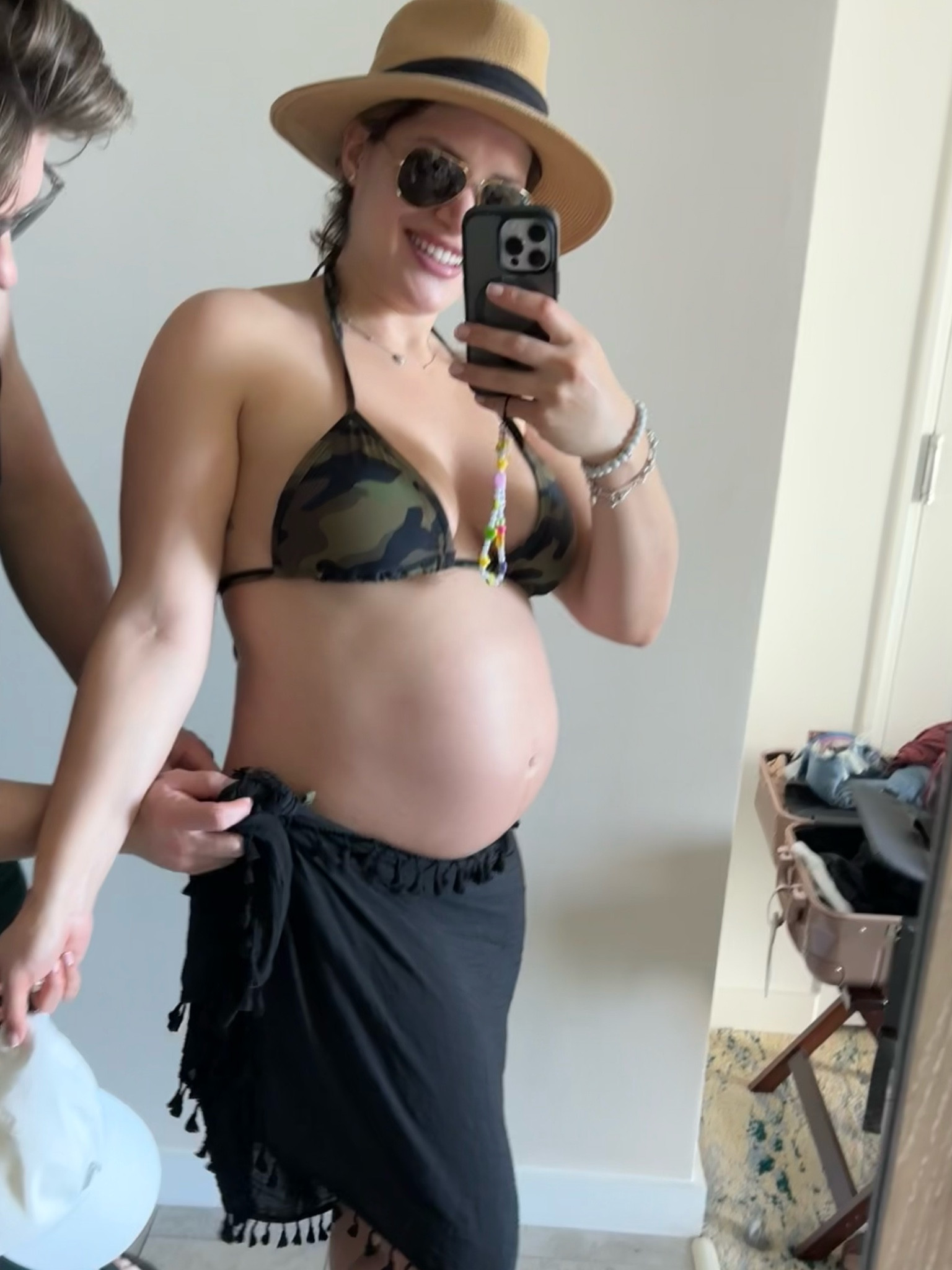 Babymoon beach look in Turks & Caicos

#LTKFindsUnder100 #LTKSwim #LTKStyleTip