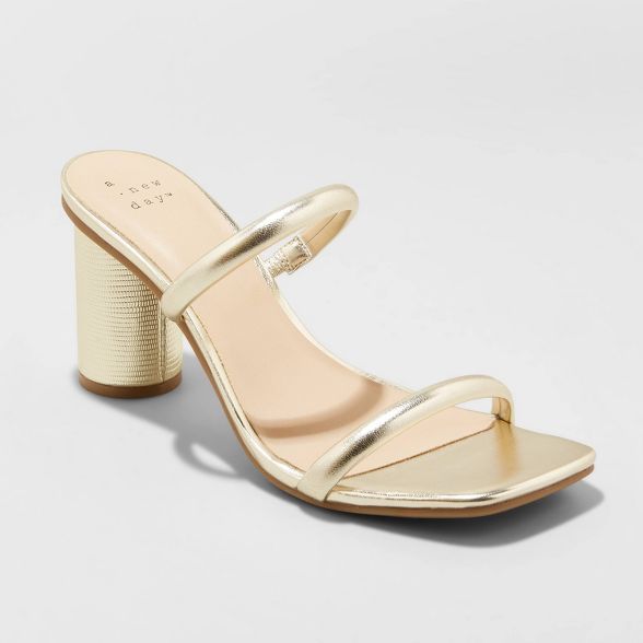 Women's Cass Square Toe Heels - A New Day™ | Target