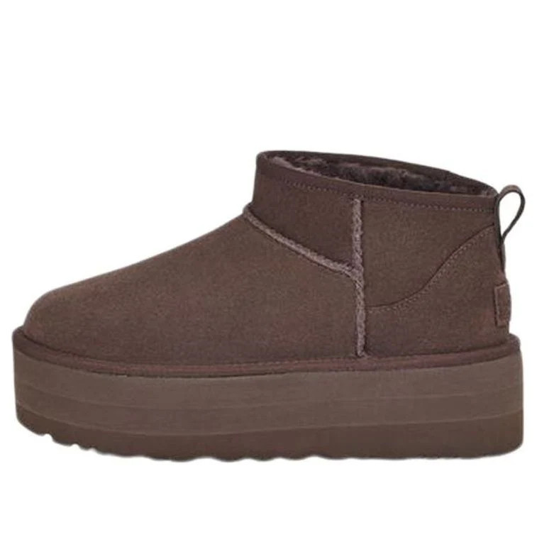 (WMNS) UGG Classic Ultra Mini Platform 'Chocolate' | KICKS CREW