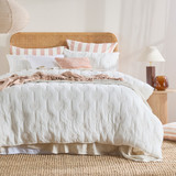 Sianna Palm Quilt Cover Set [HABBSIANNAQC] | Pillow Talk AU