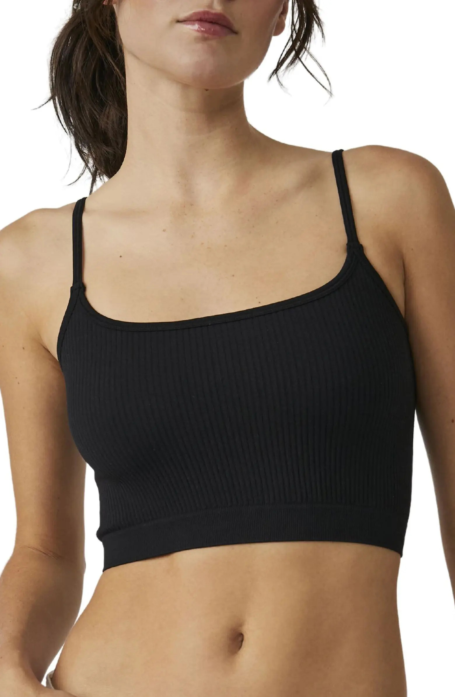 Intimately FP Xyz Ribbed Longline Bralette | Nordstrom