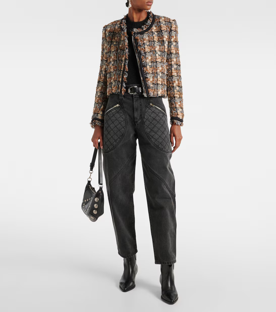 Catarina panelled tapered jeans | Mytheresa (US/CA)