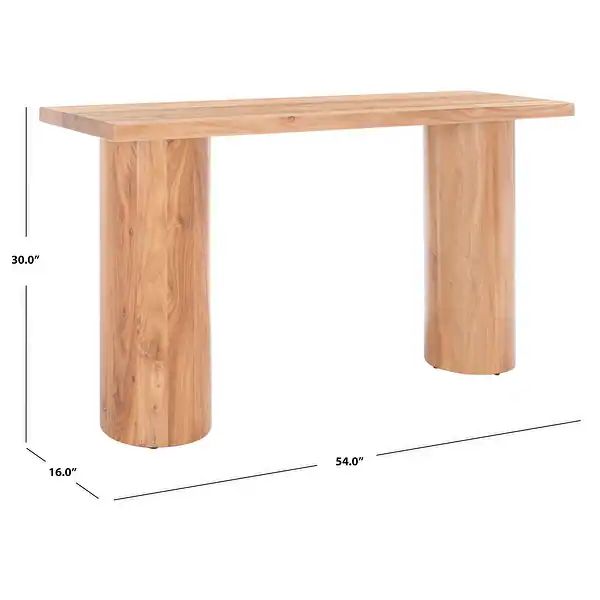 SAFAVIEH Couture Sanchez Elm Wood Console Table - 54 in. W x 16 in. D x 30 in. HBrand: SafaviehSh... | Bed Bath & Beyond