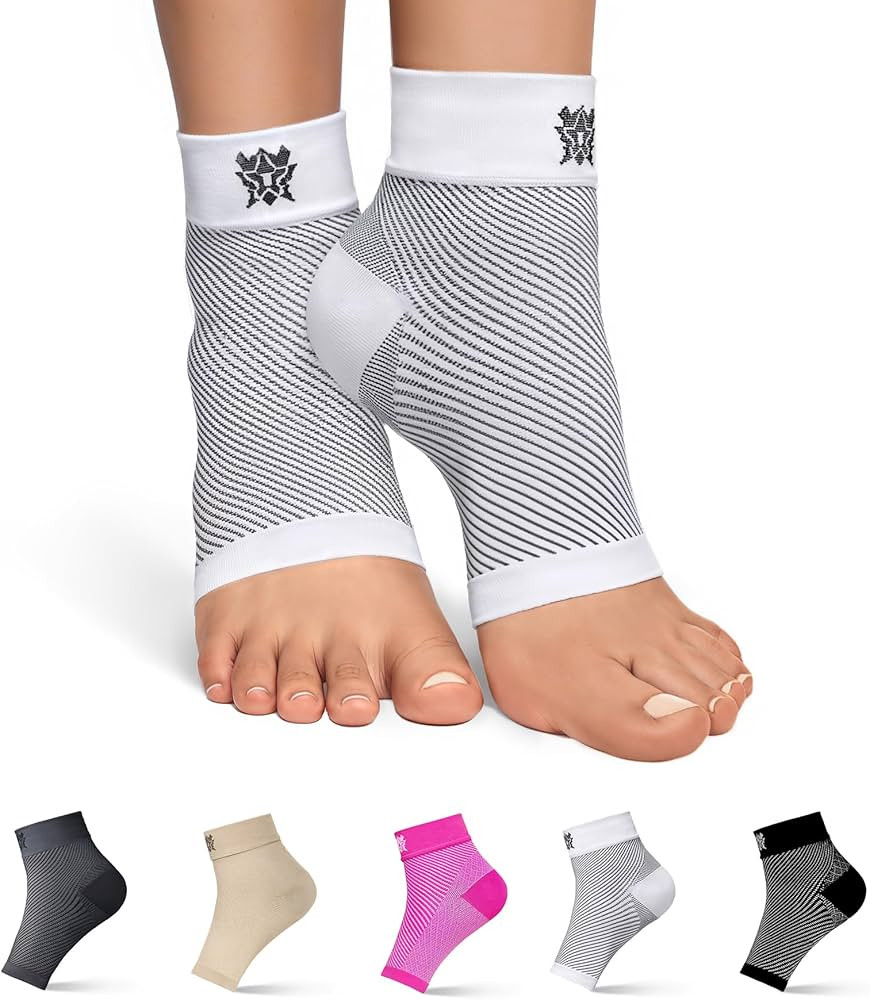 Bitly Plantar Fasciitis Compression Socks for Women & Men - Best Ankle Compression Sleeve, Nano B... | Amazon (US)