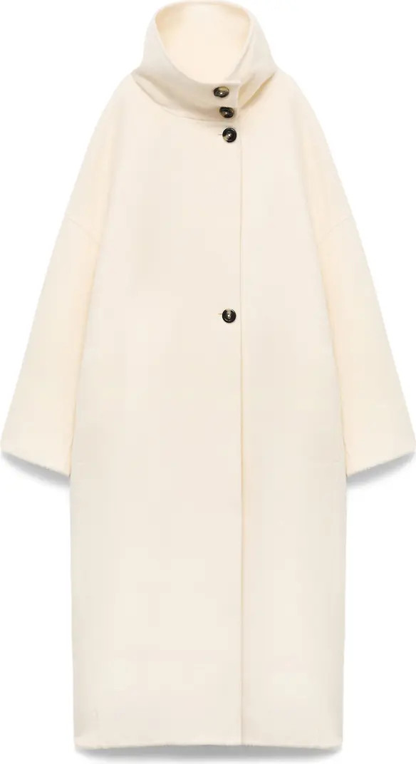 Selection Stand Collar Wool Blend Coat | Nordstrom