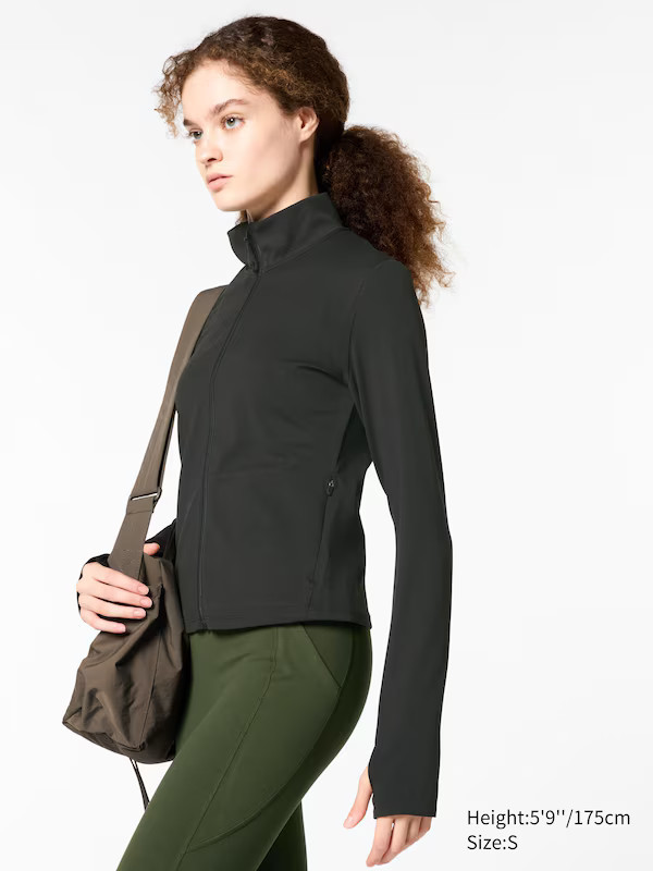 Ultra Stretch AIRism Full-Zip Jacket | UNIQLO (US)